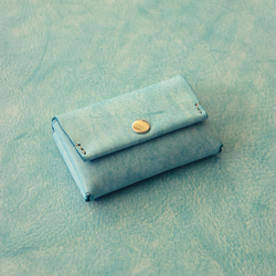 カービングミドルウォレット　二つ折り財布　レザーウォレット 二つ折り財布/カービングウォレット/バイカーズウォレット