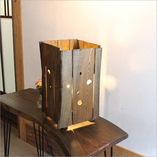 間接照明 おしゃれ 欅 ケヤキ テーブルライト 照明 ライト