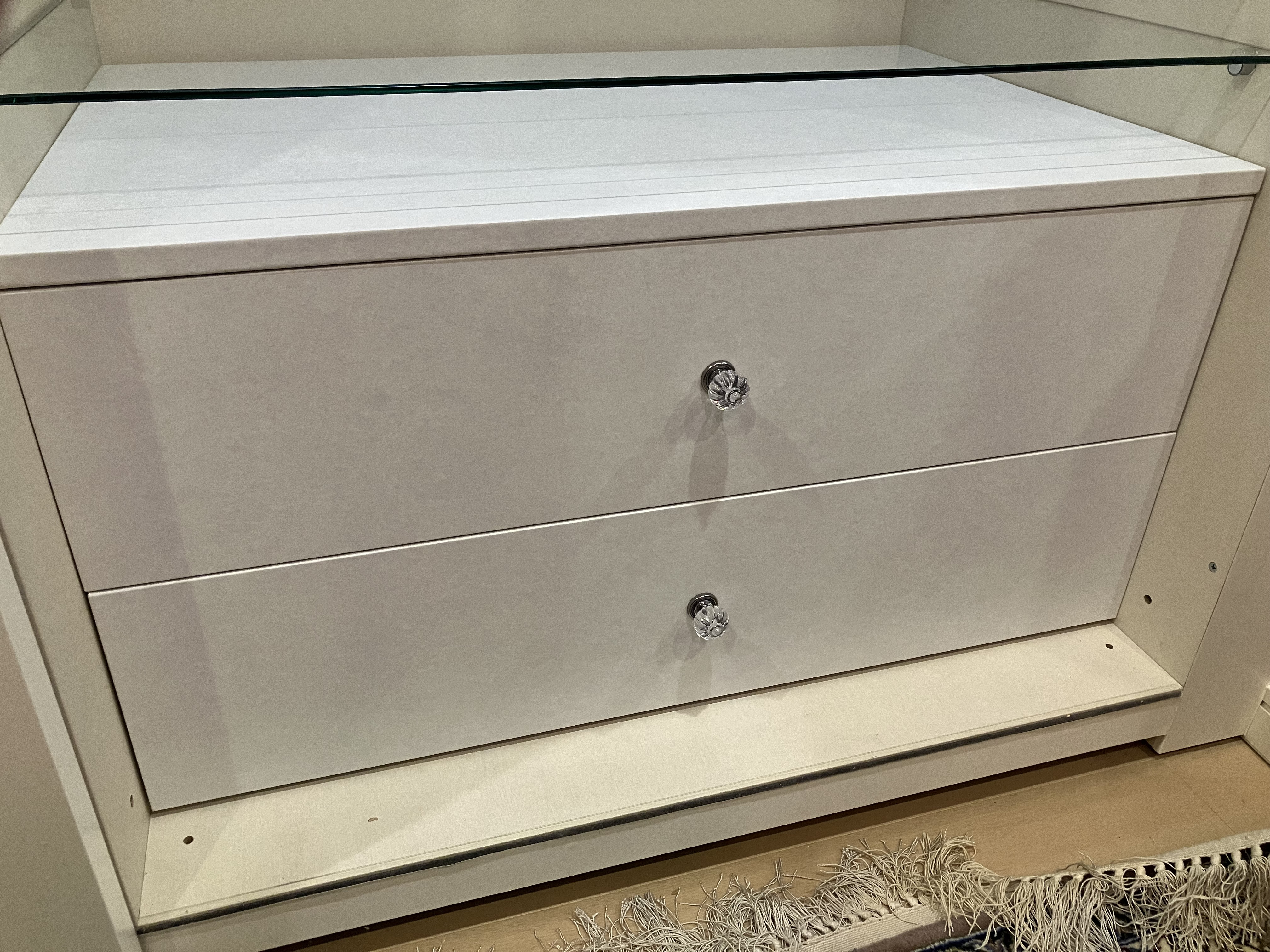 クローゼットを飾り棚