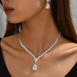 重ね付け3本セット｜ターコイズブルー＆コイン＆リングネックレス