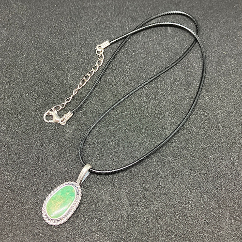 メキシカン グリーン ターコイズ トルコ石 シルバー ネックレス