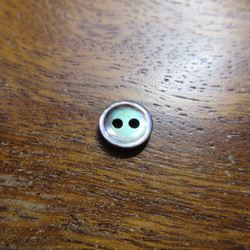 黒蝶貝のボタン　10mm　カップ型　　20個 10枚目の画像