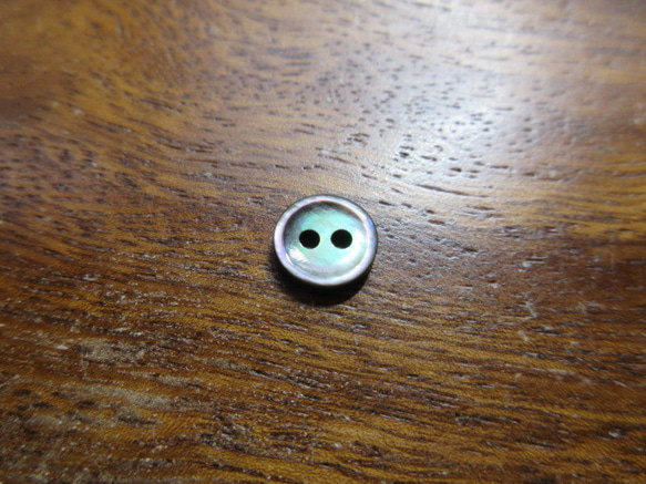 黒蝶貝のボタン　10mm　カップ型　　20個 10枚目の画像