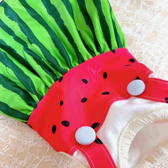 犬服ハンドメイドサロペット風タンク