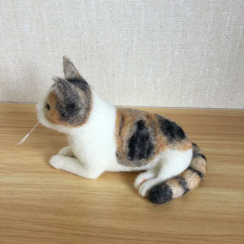 羊毛フェルト 三毛猫 羊毛フェルト masapan 通販 18049329 羊毛フェルト 三毛猫 羊毛フェルト masapan 通販 18049329