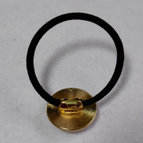 レジン 猫 蝶 ヘアゴム ブローチ No1301 レジン 猫 ヘアゴム ブローチ