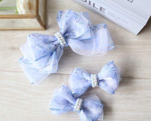 花束ヘアゴム くすみグリーン ハンドメイド レジン リボン お花 緑 ニュアンス 花束ヘアゴム くすみグリーン ハンドメイド レジン リボン お花