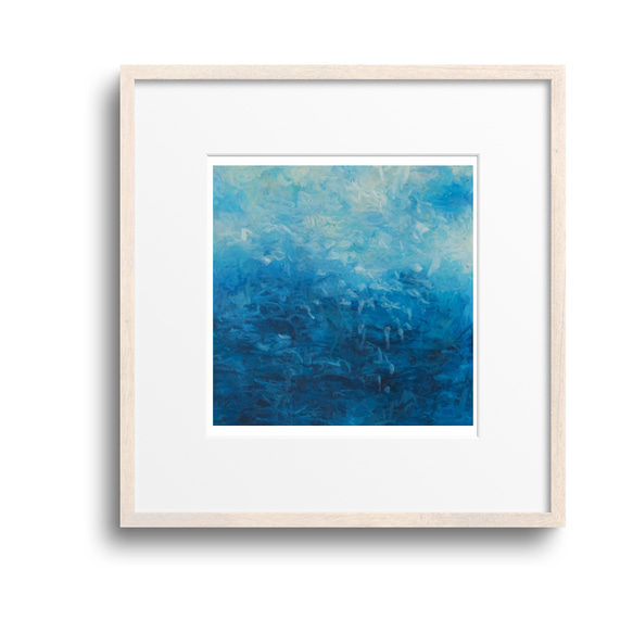 原画 パステル画 Bottom of Water #5 /インテリア/アート/ギフト 絵画 