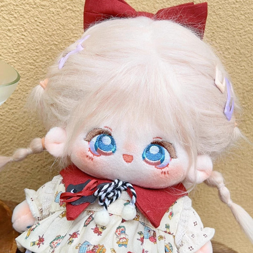 20cmぬいぐるみ 着せ替えぬいぐるみ アシア 白髪青目 骨格付き 20cmぬいぐるみ 着せ替えぬいぐるみ アシア 白髪青目 骨格付き