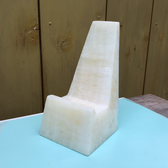 スマホスタンド、オニックス石 