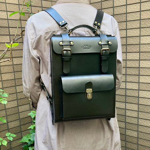 atelier acorn 牛革リュック atelier acorn 牛革リュック