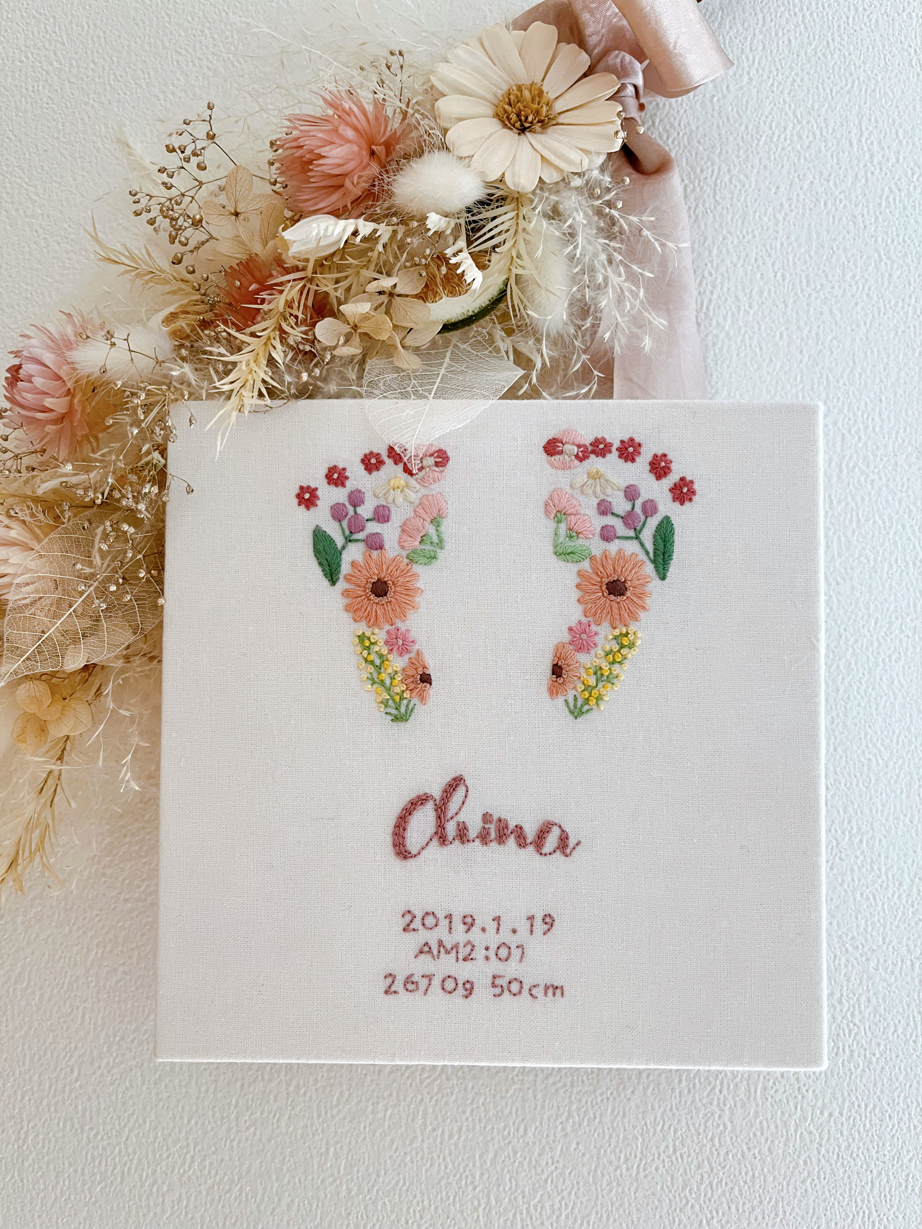 春のお花畑デザイン　Eri-s.工房認定デザイン