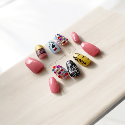 ネイルチップ 〜 kid 〜 ネイルチップ（つけ爪） kazzy&chik nail 通販