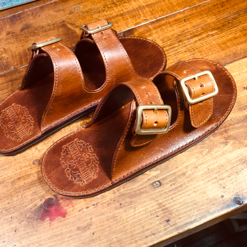 officine creative レザー　本革　サンダル 日本製 サンダル レザー 本革 歩きやすい 疲れにくい メンズ