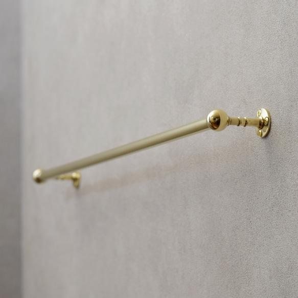 真鍮のタオルハンガー 1枚目の画像