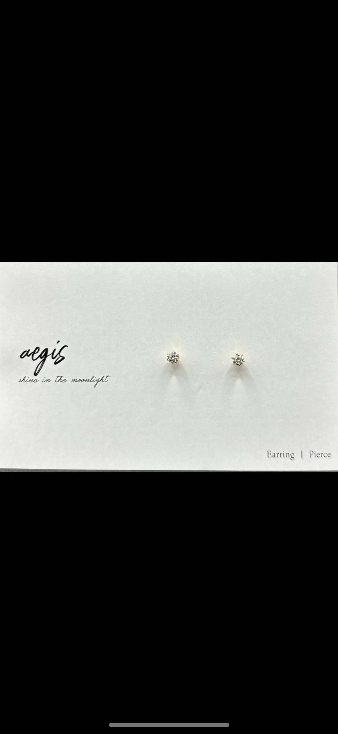 モアッサナイト 1ct Dカラー VVS1透明度 モアサナイトピアス