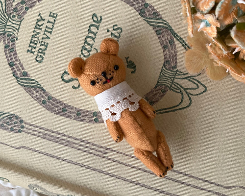 ドール用テディベア/ミニミニテディ ぬいぐるみ Rie's bear 通販