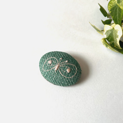 おまとめ①13ミナペルホネン ハンドメイド ブローチアクセサリー ヘアゴムにも 045 ミナペルホネン✨ハンドメイドヘアゴム✨ボヌール