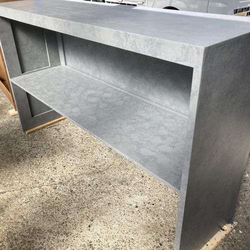 受注製作グレーストーン柄☆モルタル☆カウンターテーブル【800