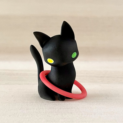 お*き様 babythree 1000％ 黒猫　ぬいぐるみ　オッドアイ 楽天市場】【送料無料】 ひざねこ ぬいぐるみ M オッドアイ