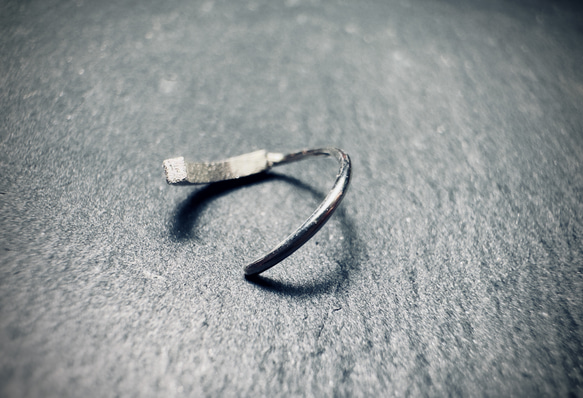 silver925 キャッチレス　フープピアス 4枚目の画像