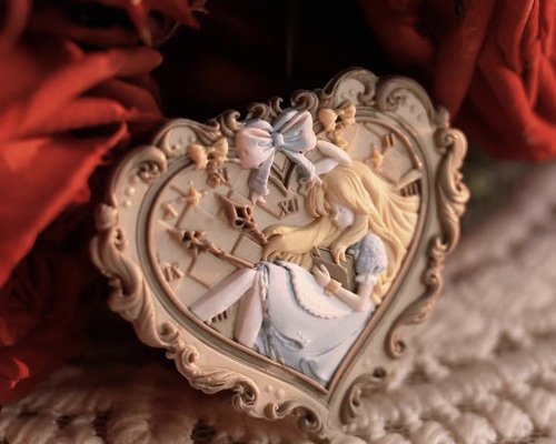 完全受注】再販⭐︎32mm アリス シーリングスタンプ ヘッド 不思議の国