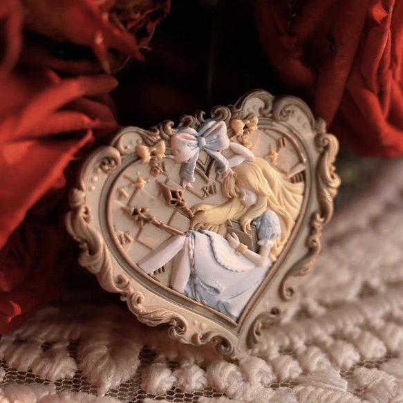 受注可】再販⭐︎32mm アリス シーリングスタンプ ヘッド 不思議の国の