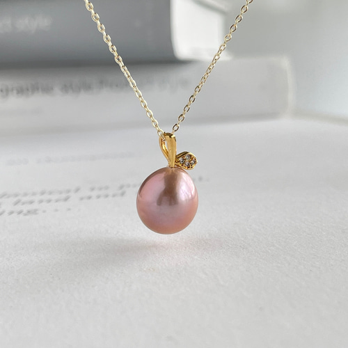 選べる！いびつな形が可愛い 淡水パール小粒 ペンダントネックレス