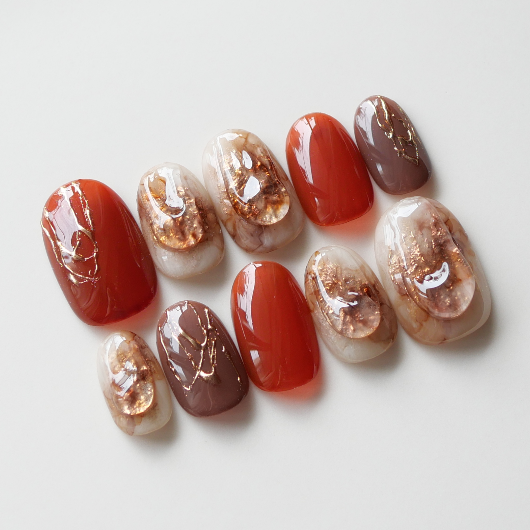 ［02］ネイルチップ ニュアンスネイル 淡色ネイル 韓国 ラメ 鉱物 オーダー 02］ネイルチップ ニュアンスネイル 淡色ネイル 韓国 ラメ 鉱物