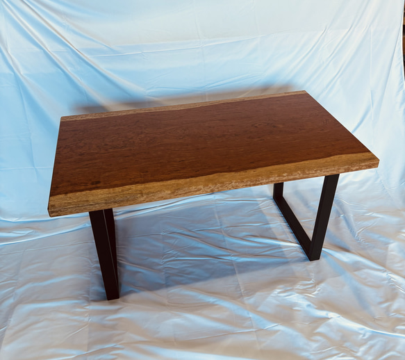 ブビンガ　ダイニングテーブル　4人掛け用 