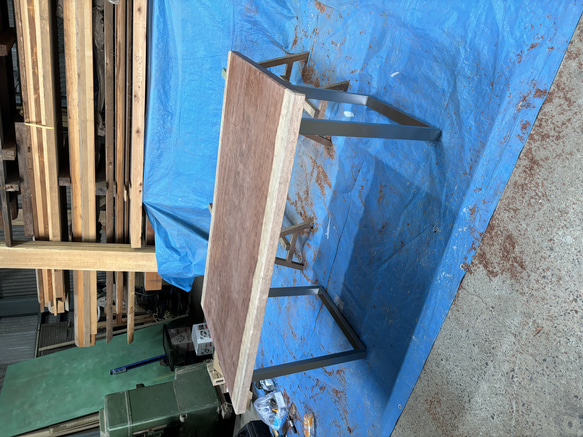 ブビンガ　ダイニングテーブル　4人掛け用 