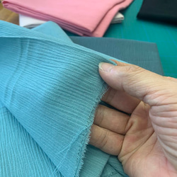 ６方キャップ（ピンク　高島ちぢみ） 2024年春夏モデル 9枚目の画像