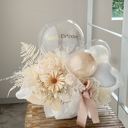 ジャスミンリース リースボックス付 プリザーブドフラワーリース