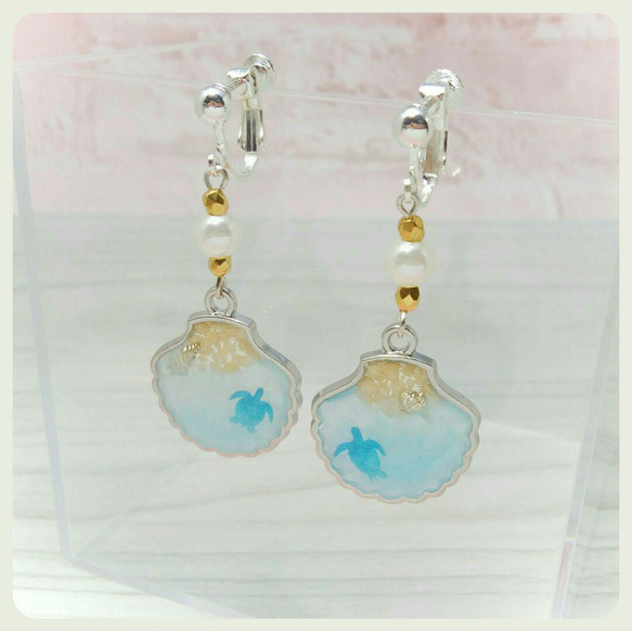 ☆海亀のイヤリング☆ イヤリング・ノンホールピアス Sweet dressing 