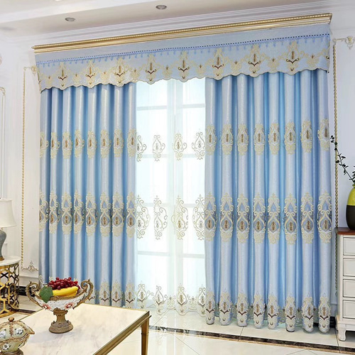 カーテン レース ドレープカーテン アンティーク調 刺繍柄 おしゃれ