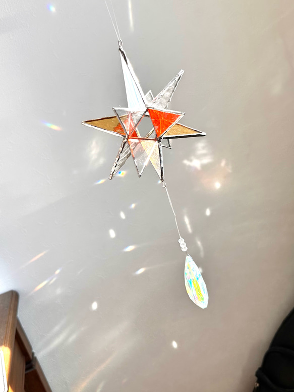 煌めく星＊サンキャッチャー＊ステンドグラス サンキャッチャー EPOCH