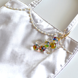 ☆カラフルレジンボールのキーホルダー 4枚目の画像