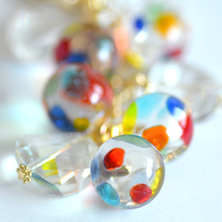 ☆カラフルレジンボールのキーホルダー 8枚目の画像