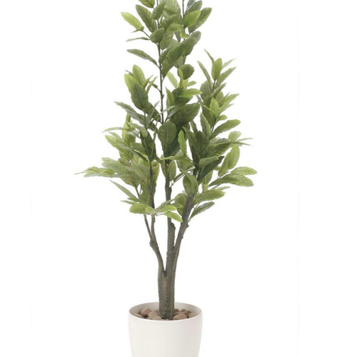 光触媒 人工観葉植物 ウォールグリーン フェイクグリーン レモン1.25m