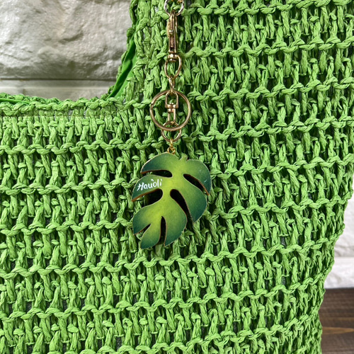 9 Hawaiianꕤ︎︎ ᗩᒪOᕼᗩモンステラ キーホルダー バッグチャーム 9 Hawaiianꕤ︎︎ ᗩᒪOᕼᗩモンステラ キーホルダー バッグチャーム 9