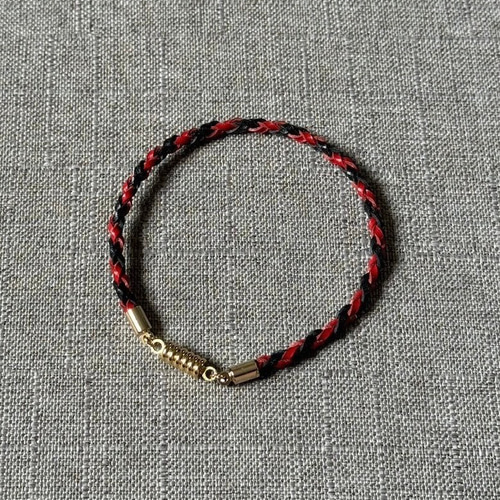 SiriSiri革紐切子ブレスレット⚫︎革紐新品交換済み SiriSiri革紐切子ブレスレット⚫︎革紐新品交換済み