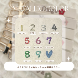 刺繍名入れ ポーチ ( 刺繍、名入れポーチ、バッグインバッグ、オムツポーチ、出産祝い) 6枚目の画像