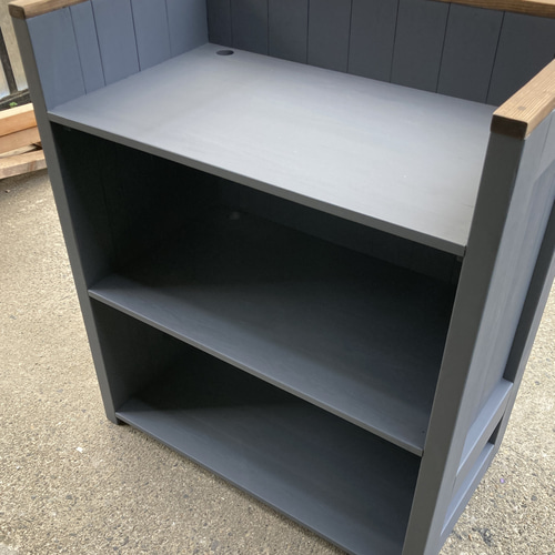 受注製作］コの字☆カウンターテーブル【800】受付カウンターテーブル