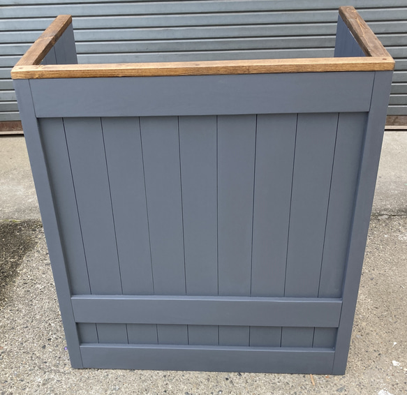 受注製作☆グレー☆レジカウンターテーブル【1500】カントリー家具