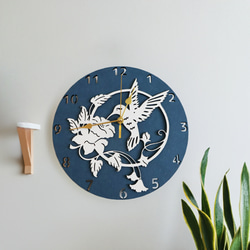 WHISKY バレル型/ 木製 樽型 ウォールクロック（壁掛け時計