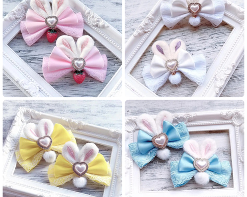 ノゾミ様SALE♡handmade♡♡ツイードミンクファーヘアクリップ ガールズシリーズ】ファーヘアクリップ（ヘアアクセサリー