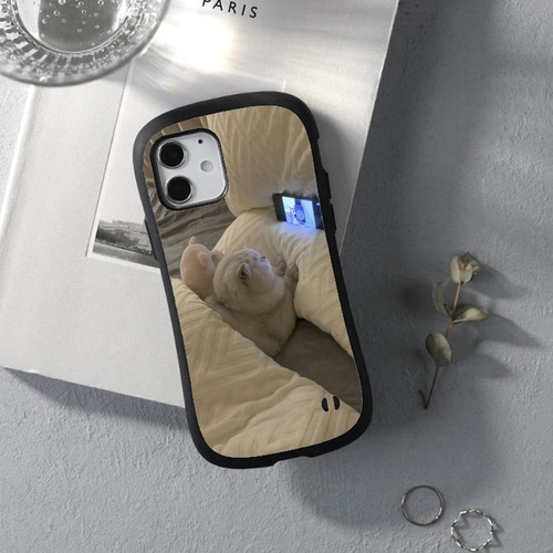 うちの子♥耐衝撃グリップケース|犬猫 ペット 名入れ オーダーメイド