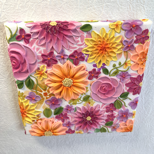絵画 フラワーアート 花の絵 現代アート アートパネル　花柄　フラワーインテリア 絵画 フラワーアート 花の絵 現代アート アートパネル 花柄