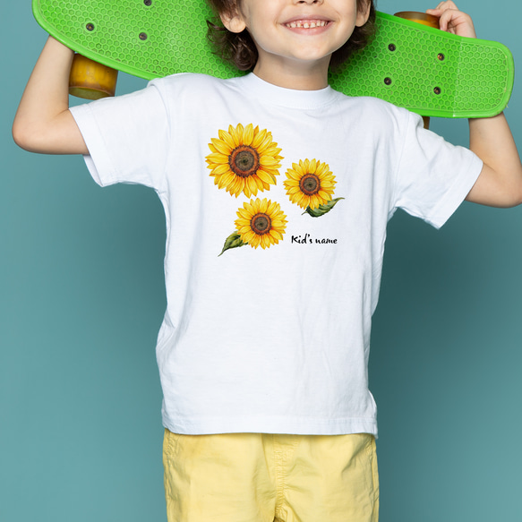 DEZERT ひまわり カットソー 2019 グッズ Tシャツ フリーサイズ r-11-4206-435-04.jpg