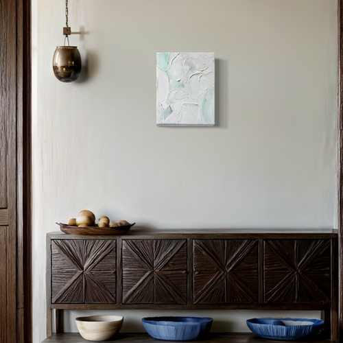 saison】テクスチャーアート 抽象画 絵画 現代アート アクリル画 絵画